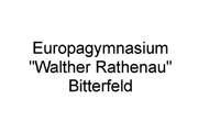 Landkreis Anhalt Bitterfeld Europagymnasiums "Walter Rathenau"